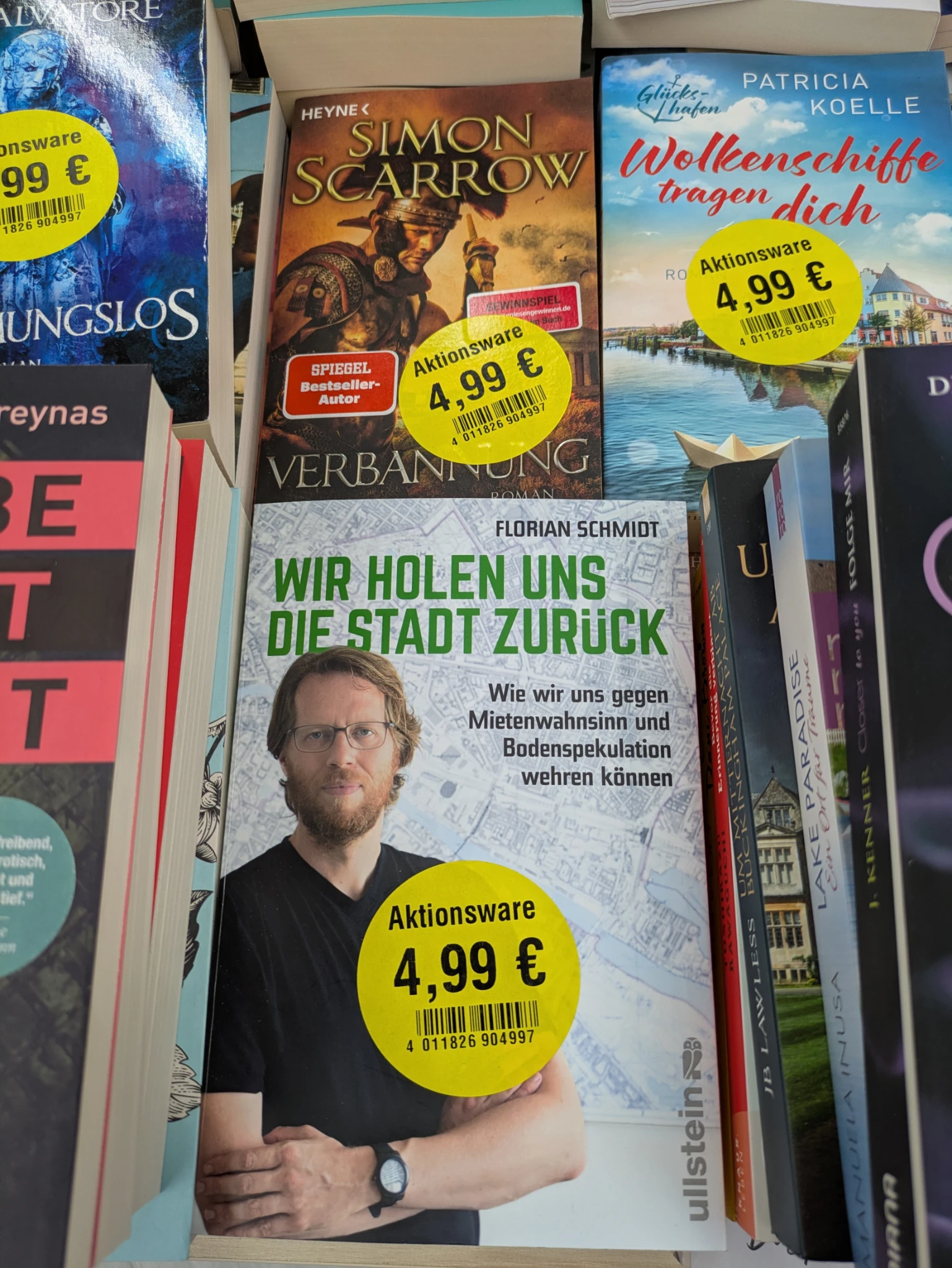 bücher vom krabbeltisch, u a Florian Schmidt: Wir holen uns die Stadt zurück für 4,99